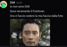 a picture of a man with a caption that says ' didi ' on it