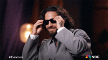 Grooving The Voice GIF - Grooving The Voice Feeling The Music GIFs