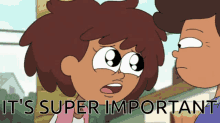 Amphibia Anne Boonchuy GIF - Amphibia Anne Boonchuy Its Super Important GIFs