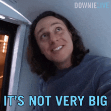 Its Not Very Big Michael Downie GIF - Its Not Very Big Michael Downie Downielive GIFs