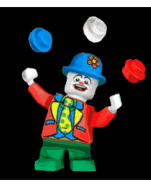 Clown Lego GIF - Clown Lego Juggle GIFs