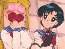 Sailor Moon Anime GIF - Sailor Moon Anime In Love GIFs