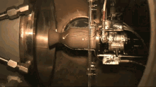 Spacex Testing - Draco Thruster Vacuum Firing GIF