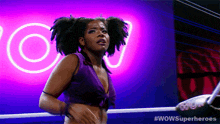 Hyping Up The Crowd Foxxy Fierce GIF - Hyping Up The Crowd Foxxy Fierce Wow Women Of Wrestling GIFs