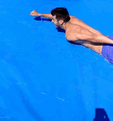 Alexis Fly Superman GIF - Alexis Fly Superman Water Slide GIFs