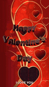 Happy Valentines Day Love GIF - Happy Valentines Day Love Hearts GIFs