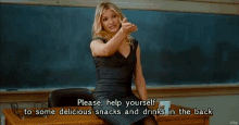Cameron Diaz Delicious Snacks At The Back GIF - Cameron Diaz Delicious Snacks At The Back GIFs
