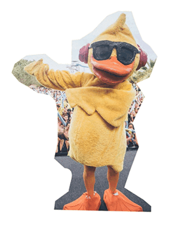 Rekrea Duckman Sticker - Rekrea Duckman Fiesta Stickers