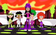 Phineas And Ferb Phineas And Ferb Dancing GIF - Phineas And Ferb Phineas And Ferb Dancing Stacy Hirano GIFs
