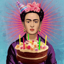 Frida Birthday GIF