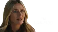 a close up of a woman 's face with the words " i 'm lonely " below her