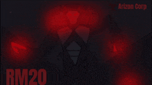 arizon corp rm20 is displayed on a dark background