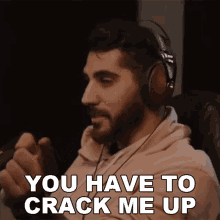 You Have To Crack Me Up Rudy Ayoub GIF