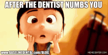 agnes cute dentist after the dentist numb you