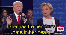 Tremendous Hate GIF - Donald Trump Hillary Clinton Hate GIFs
