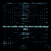Under Stars GIF - Under Stars Can We Cuddle GIFs