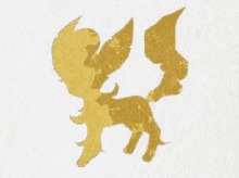 eeveelution leafeon pokemon silhouette