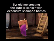 6 Year Old Cancer GIF - 6 Year Old Cancer Shampoo GIFs