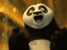 No Kung Fu Panda GIF - No Kung Fu Panda Panda GIFs
