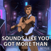 Sounds Like You Got More Than A Few Screws Loose Teela GIF - Sounds Like You Got More Than A Few Screws Loose Teela Masters Of The Universe Revelation GIFs
