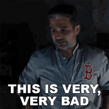 This Is Very Very Bad Father Chuck GIF - This Is Very Very Bad Father Chuck Blood And Treasure GIFs