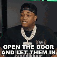 Open The Door And Let Them In Conceited GIF - Open The Door And Let Them In Conceited Reginald Sergile GIFs