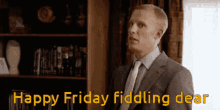 Happy Friday Fiddling Dear Talking GIF - Happy Friday Fiddling Dear Talking GIFs