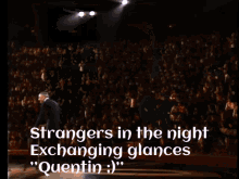 Strangers In The Night GIF