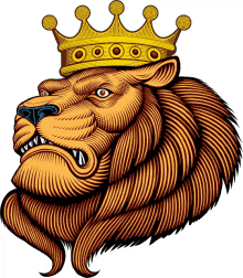 crown lion