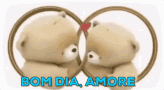 Bom Dia Amore / Amores / Urso Apaixonado / Beijo GIF - Good Morning Baby In Love Kiss GIFs