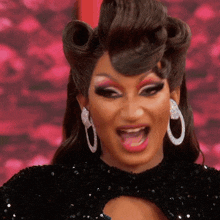 Pointing At You Angeria Paris Vanmicheals GIF - Pointing At You Angeria Paris Vanmicheals Rupaul'S Drag Race All Stars GIFs