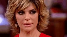 Lisa Rinna Real Housewives Death Stare GIF