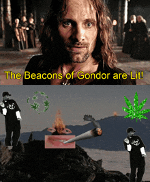 The Beacons Of Gondor Lit GIF
