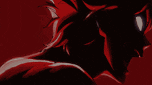 a red background with a few white lines