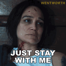 Just Stay With Me Franky Doyle GIF