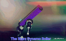 the starz dynamo roller is shown in a colorful animated image
