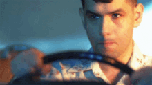 Intently Driving Aaron Frazer GIF - Intently Driving Aaron Frazer Over You GIFs