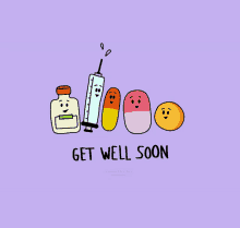 Get Well Get Well Soon GIF - Get Well Get Well Soon Medicine GIFs