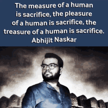 abhijit naskar naskar sacrifice sacrifices sacrifice quotes