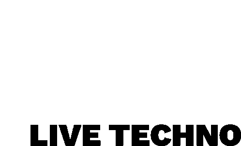 Live Techno Komfortrauschen Sticker - Live Techno Komfortrauschen Stickers