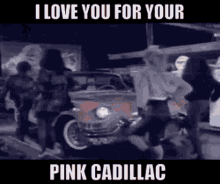 Pink Cadillac Natalie Cole GIF - Pink Cadillac Natalie Cole Crushed Velvet Seats GIFs