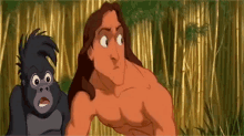 Tarzan Weirded Out GIF - Tarzan Weirded Out Weird GIFs