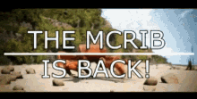 Mc Rib Is Back Happy Dance GIF - Mc Rib Is Back Happy Dance Crab Dance GIFs