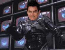 Aamir Khan Robocop GIF - Aamir Khan Robocop Indian Actor GIFs