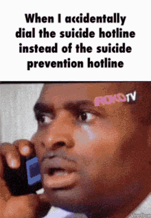 suicide prevention hotline meme