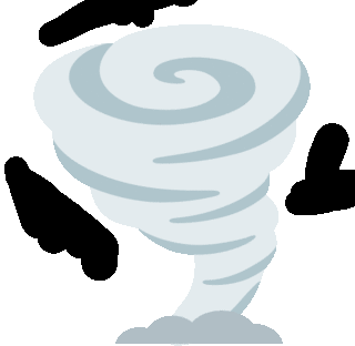 Storm Tornado Sticker - Storm Tornado Calm Before The Storm Stickers
