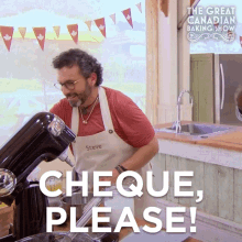 Cheque Please Steve GIF - Cheque Please Steve The Great Canadian Baking Show GIFs