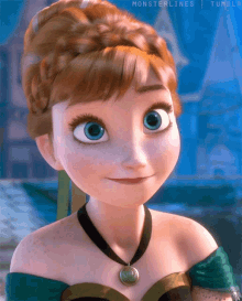 Anna Frozen GIF - Anna Frozen Smile GIFs