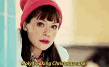 Holy Freaking Christmas Cake Alison Hendrix GIF - Holy Freaking Christmas Cake Alison Hendrix Tatiana Maslany GIFs