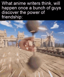Anime Power Of Friendship GIF - Anime Power Of Friendship Memes GIFs